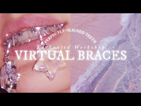 ☾. VIRTUAL BRACES˚✩ // perfect teeth & beautiful smile (subliminal)