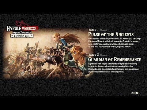 Hyrule Warriors: Age of Calamity DLC Wave 2 Guardian of Remembrance - All Missions