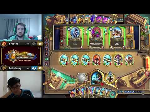 FroStee vs blitzchung - Group A Elimination - Hearthstone Grandmasters Asia-Pacific 2020 Season 1 -