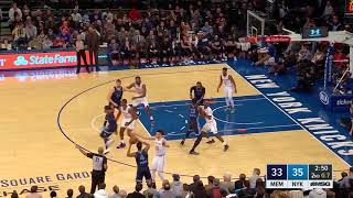 2nd Quarter, One Box Video: New York Knicks vs. Memphis Grizzlies