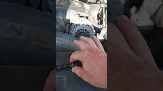GM 8.1 8100 Crank postion sensor removal.