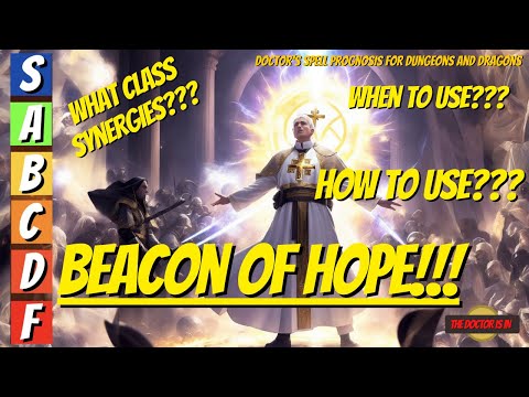 BEACON OF HOPE How To Maximize The Benefits Of This Spell in Dungeons and Dragons