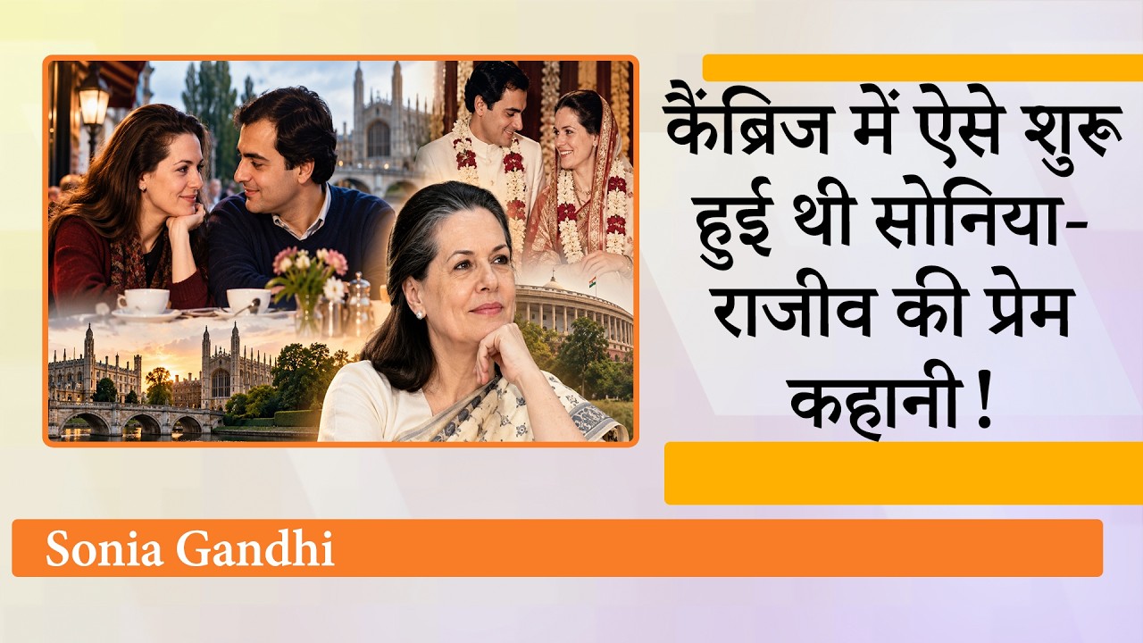 Sonia Gandhi ने खोले राजीव गांधी से पहली मुलाकात के राज! पहली नजर में दिल दे बैठी थीं सोनिया गांधी Sonia Gandhi ने खोले राजीव गांधी से पहली मुलाकात के राज! पहली नजर में दिल दे बैठी थीं सोनिया गांधी