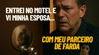 Entrei no motel e vi minha esposa com meu parceiro — entreguei meu distintivo antes que pudessem…