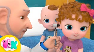 Going to the Doctor Song 👨🏻‍⚕️🤒 Doctor Cartoon for Kids | HeyKids Nursery Rhymes