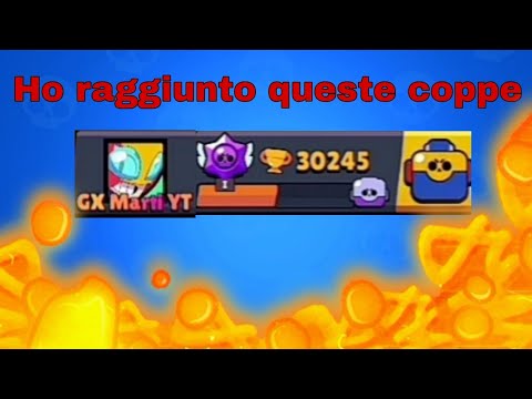 Sono arrivato a 30000 coppe. Brawl Stars ITA