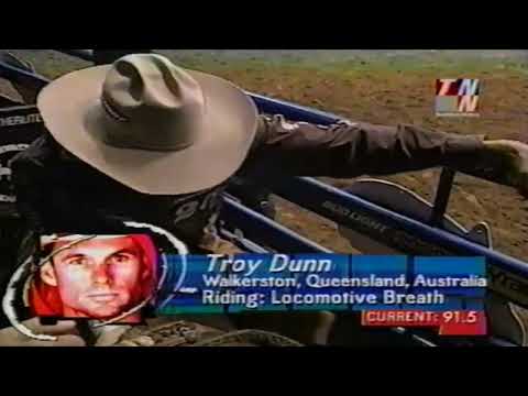 Locomotive Breath bucks Troy Dunn - 01 PBR Albuquerque