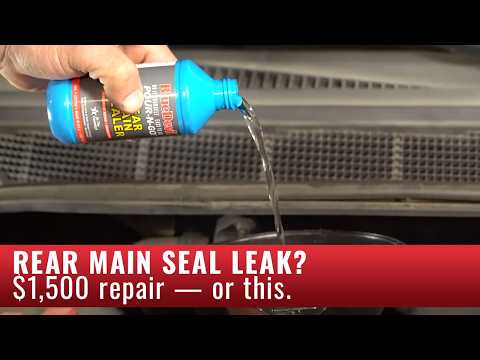 Rear Main Seal Leaking? Fix It Yourself Without Pulling the Engine — BlueDevil Rear Main Sealer