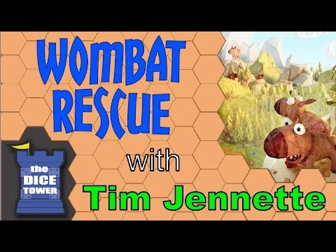 The Dice Tower: Wombat Rescue Review - with Tim Jennette