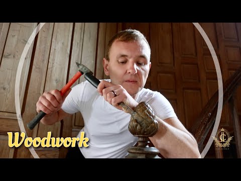 How we MADE NEW Wooden CHATEAU PANELLING For the Guest Rooms..