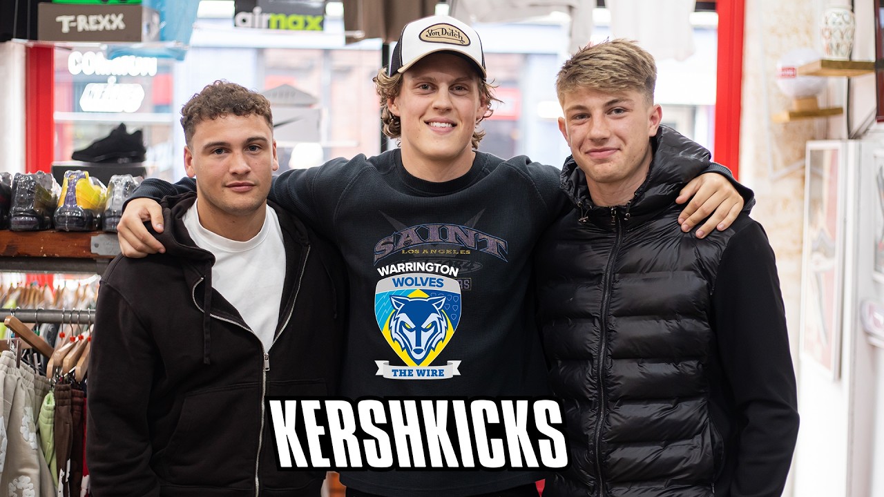 Warrington Wolves Visit Kershkicks Ep2 - Cai Taylor-wray