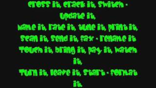 Daft Punk - Tecnologic Lyrics