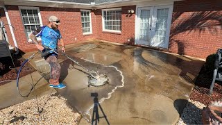 Concrete Patio Pressure Washing