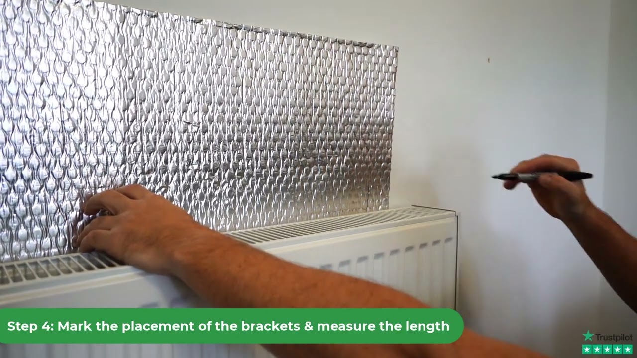 EcoTec Radiator Insulation Kit Dunelm