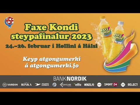 FAXE kondi finalur 2023. G12a H71a + Neistin a