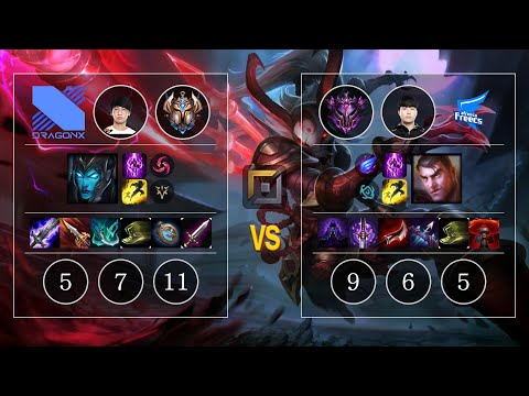 DRX Doran Kalista vs AF Kiin Jayce Top - KR Challenger Patch 10.10