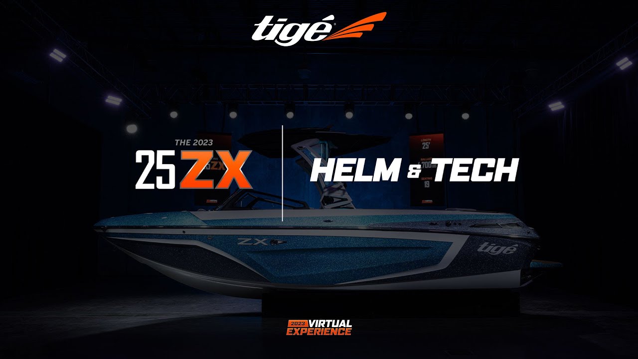 25ZX Helm | 2023 Tige Boats Virtual Experience