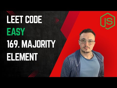 Leetcode 169 Majority Element Javascript