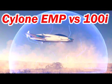 3.12 Cyclone AA EMP vs 100i - plus funny desync