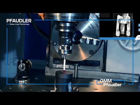 Machined PTFE & Engineered Plastics at Pfaudler, Demonstration Super Speed Tool Change & Auto Probe