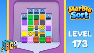 Marble Sort Level 173 Walkthrough Solution