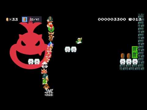 Stack Escape 20sec Speedrun ! by Deantendo! - Super Mario Maker 2 - No Commentary 1by 1bz