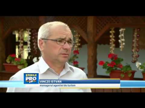 Sute de turisti europeni la Sancraiu