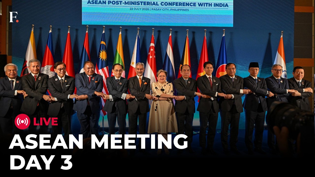 ASEAN LIVE: Foreign Ministers Hold High-Stakes Talks on Regional Security in Manila | S Jaishankar