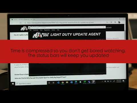 How to Update Your Bully Dog GT Device Using Update Agent