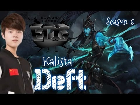 EDG Deft KALISTA ADC vs Lucian - Patch 6.3 KR | League of Legends