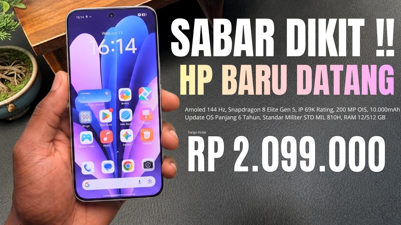 SABAR JANGAN BURU2 BELI HP‼️RAM 12/512GB, 10.000mAh - INI HP TERBARU YANG AKAN RILIS DI INDONESIA