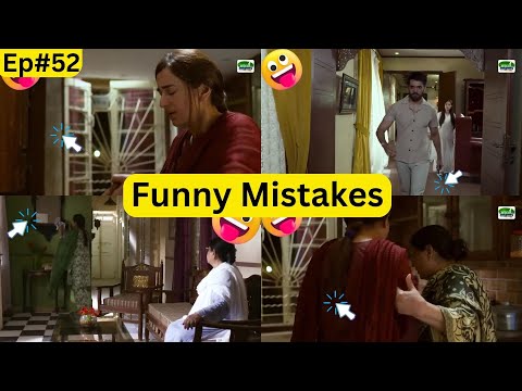 Tere Bin Ep 51,52 Funny Mistakes | Tere Bin Episode 53 Promo | Review Yumna Zaidi - Wahaj Ali