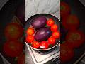 Desi Style Baigan Bharta Recipe Tamatar Baigan Chutney Bharta Shorts Youtubeshorts Ashortaday