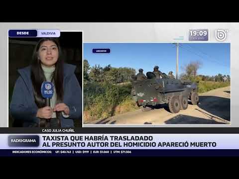 Encuentran muerto a taxista que habría llevado a presunto autor del parricidio de Julia Chuñil