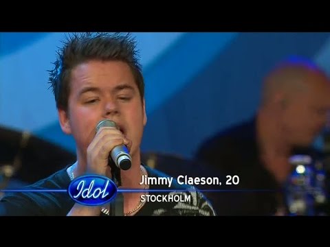 Slutaudition solosång: Jimmy Claeson - Idol Sverige (TV4)