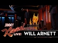 Will Arnett Walks Barefoot Over a Bed of Legos