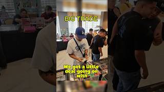 Making awesome deals with people at SoCal CardCon! #pokemon #pokemontcg #pokemoncards