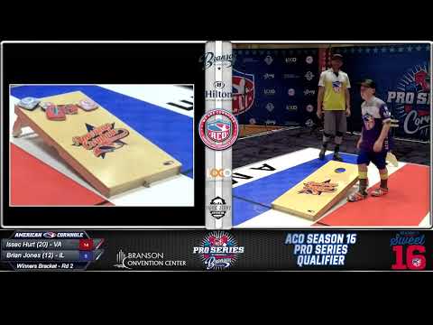 ACO PRO SERIES QUALIFIER: TEENAGER CHALLENGES THE ROCK STAR FOR A SHOT AT $20K - I HURT VS B. JONES