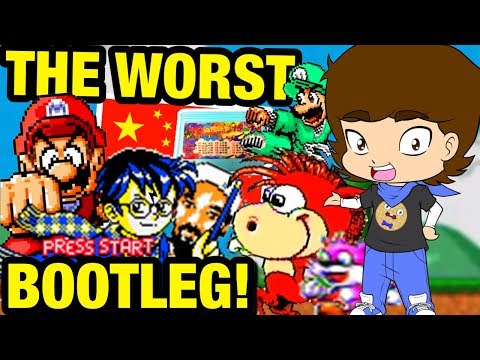 THE WORST Chinese 15-in-1 BOOTLEG CRAP CARTRIDGE - ConnerTheWaffle