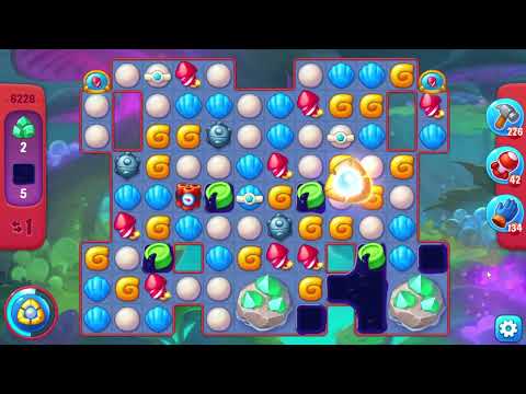 Fishdom 6228 Hard Level -13 moves - NO BooSTERS