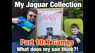 My Atari Jaguar Collection - Pt 10: T Games! Tempest 2000, Theme Park, Troy Aikman & Trevor McFur!