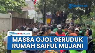 Rumah Pendiri SMRC Digeruduk Massa Berbaju Ojol, Tuntut Saiful Mujani Terkait Dugaan Makar