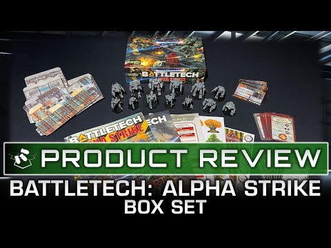 Unboxing!  NEW Alpha Strike Box Set