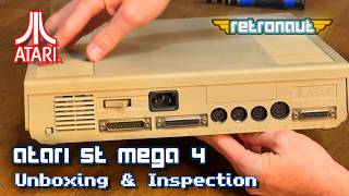 Unboxing my new Atari ST Mega4