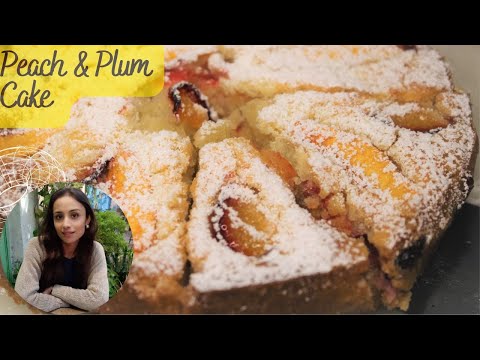 PEACH & PLUM CAKE
