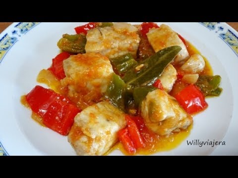 BONITO CON FRITADA 🐟🍅🌶️🧅(Superjugoso)🐟