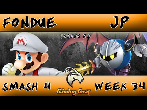 Geneva Smash 34 - Fondue (Mario) Vs. JP (Meta Knight, Marth) Smash 4 Losers R2 - Smash Wii U