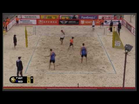 BECHVOLLEY- Huber A./Hörl vs.Varenhorst/Van Garderen-Moscow 3star world tour 2017