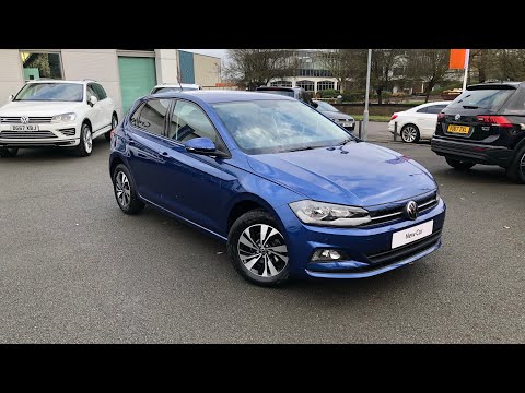 Brand New Volkswagen Polo Match 1.0TSI in Reef Blue - Crewe Volkswagen