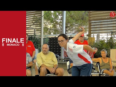 👍Top finale France / Dettori : 1e International doublette féminin à pétanque de Monaco 2022